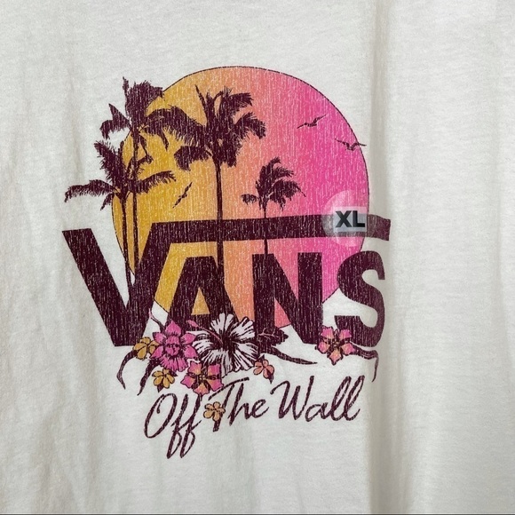 Vans Palmsie OTW Skim Short Sleeve Tee Sz XL - Picture 3 of 9